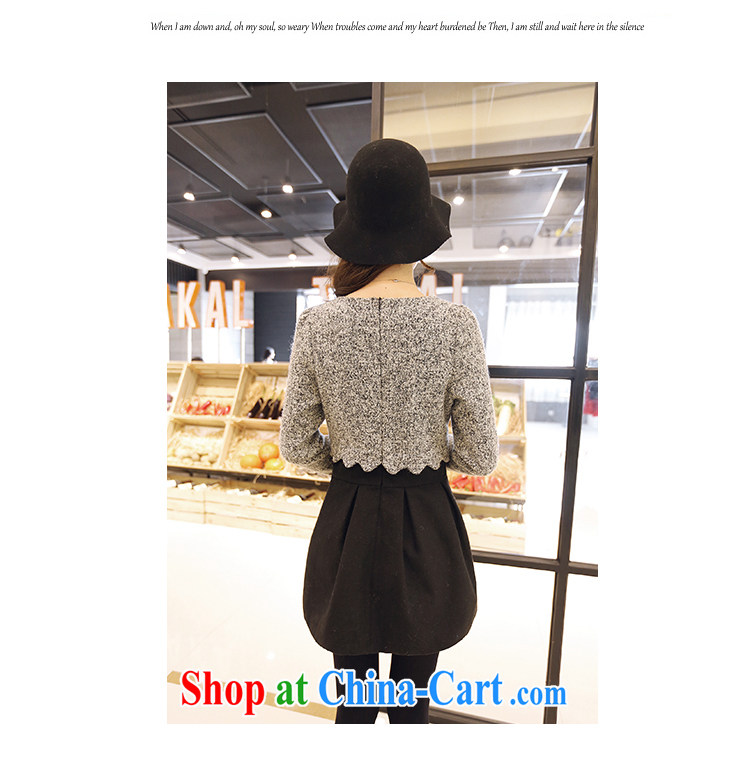The fertilizer significantly, female 2015 mm thick autumn and the Korean version of the new graphics thin stitching long-sleeved hair is a skirt Map Color XXL pictures, price, brand platters! Elections are good character, the national distribution, so why buy now enjoy more preferential! Health