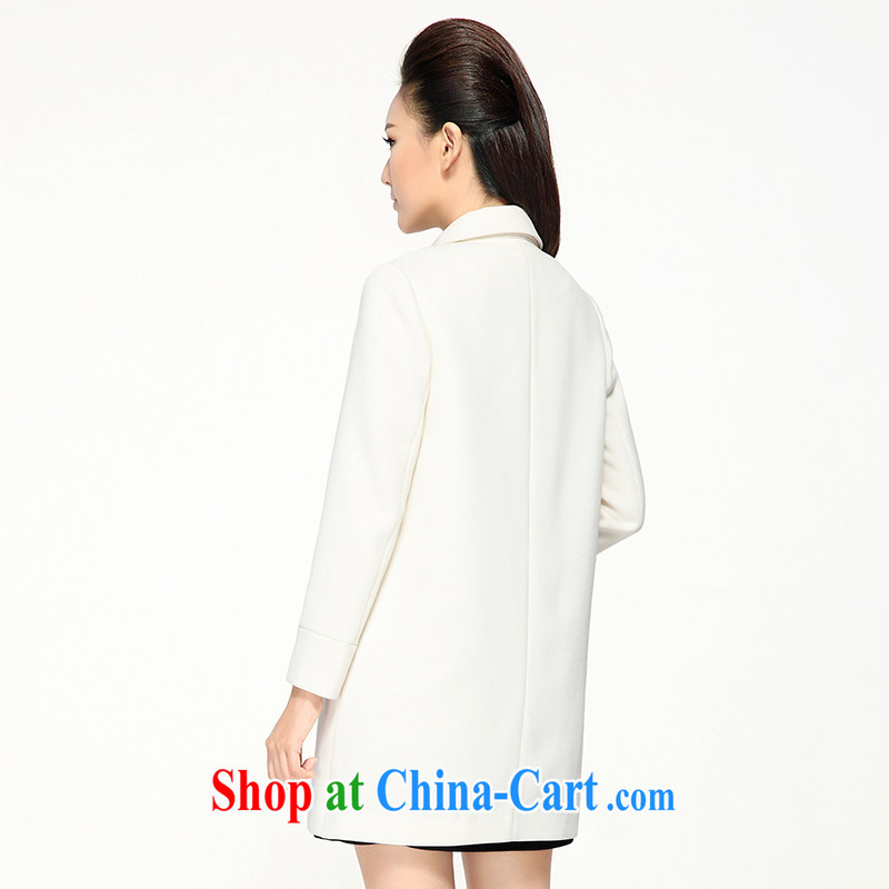 The Mak is the women early autumn 2014 the new thick mm stylish 100 ground long-sleeved jacket, long, 43,378 white 6 XL, former Yugoslavia, Mak, and shopping on the Internet
