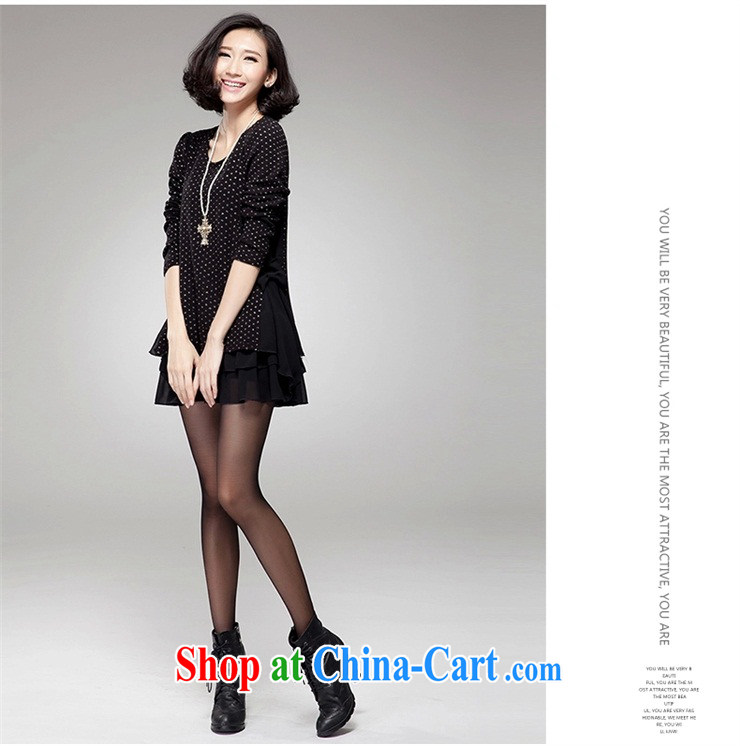 First Pan spring 2015 new, larger women mm thick graphics thin jacquard knitting spell series skirts Z 6533 black XXXXL pictures, price, brand platters! Elections are good character, the national distribution, so why buy now enjoy more preferential! Health