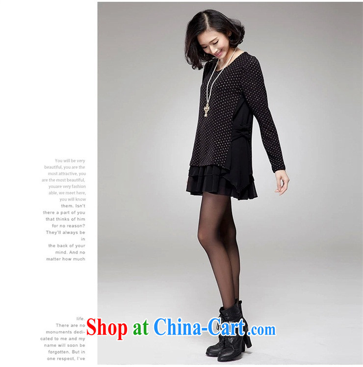 First Pan spring 2015 new, larger women mm thick graphics thin jacquard knitting spell series skirts Z 6533 black XXXXL pictures, price, brand platters! Elections are good character, the national distribution, so why buy now enjoy more preferential! Health