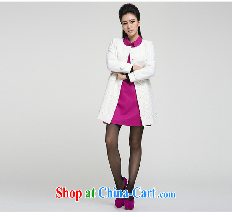 The MR big, women 2014 winter clothing new thick mm stylish slim body, long hair coat is 944187094 white 6 XL pictures, price, brand platters! Elections are good character, the national distribution, so why buy now enjoy more preferential! Health