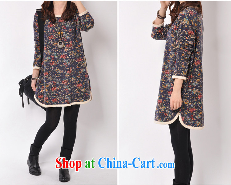 1000 if the Code women 2015 spring new mm thick and fat and loose video thin solid T-shirt 200 Jack Korean floral Autumn with solid dresses girls dark XXXL pictures, price, brand platters! Elections are good character, the national distribution, so why buy now enjoy more preferential! Health