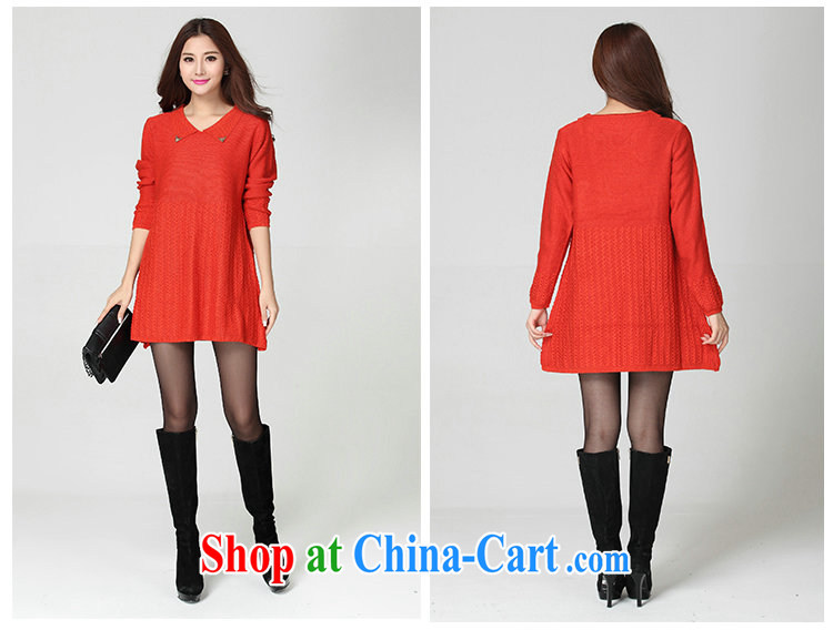 Yet, the clothing and the obesity mm knitted sweater dress Korean small lapel sweater long-sleeved sweater Solid Solid Color the code graphics thin stretch sweater sweater pink are code 130 - 180 Jack pictures, price, brand platters! Elections are good character, the national distribution, so why buy now enjoy more preferential! Health