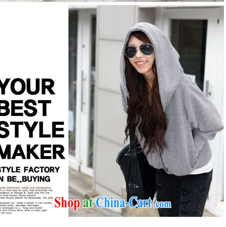 ZORMO Korean female autumn and winter, thick mm larger jacket leisure cap girls knitted T-shirt black XXXXL 165 - 185 pictures, price, brand platters! Elections are good character, the national distribution, so why buy now enjoy more preferential! Health