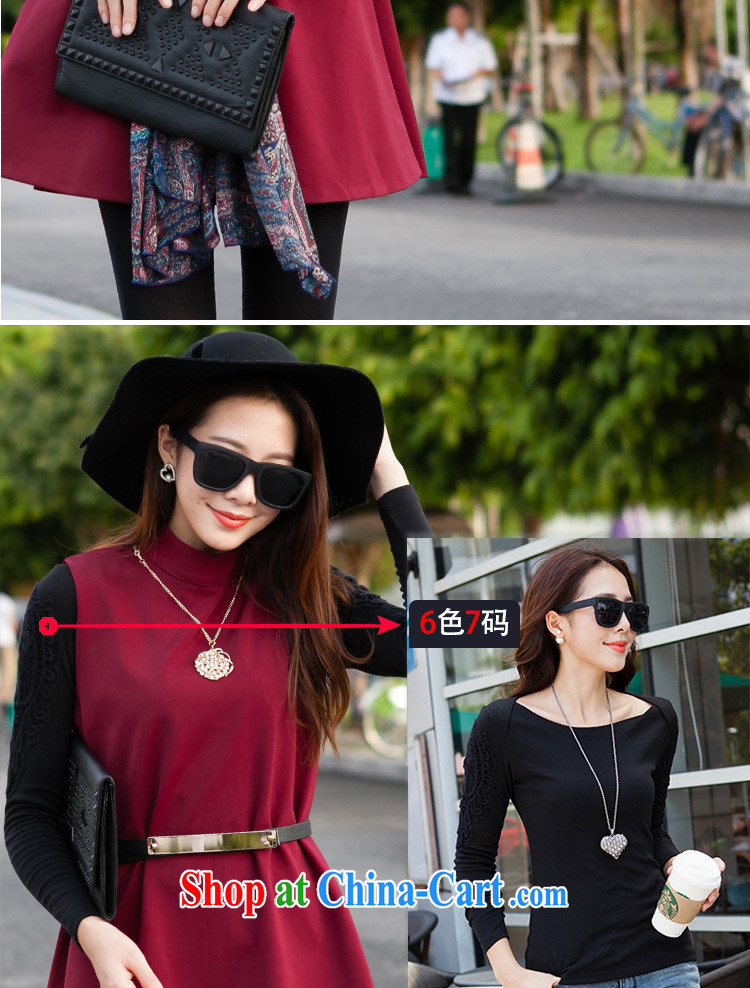 Jung-eun winter clothing new vest skirt the code female fat, video thin, flexible high-collar, long dresses Y 9205 black XL pictures, price, brand platters! Elections are good character, the national distribution, so why buy now enjoy more preferential! Health