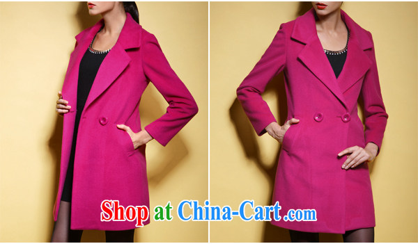 Bo-li European Women spring 2015 New Product woolen coat in Europe high-end big temperament wool jacket? female 61,357 blue XL pictures, price, brand platters! Elections are good character, the national distribution, so why buy now enjoy more preferential! Health