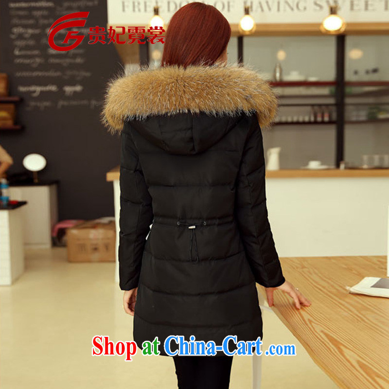 queen sleeper sofa Ngai advisory committee 2014 mm thick winter, Korean king, ladies jacket women 220 Jack king of the Mao collar collar thick female, black 6 XL recommendations 185 - 220 Jack pre-sale, queen sleeper sofa Ngai Advisory Committee, and on-line shopping