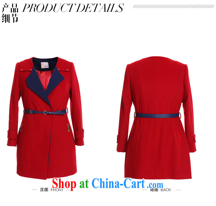 Slim LI Sau New England hit color long fleece coat? Q 6268 red 2 XL pictures, price, brand platters! Elections are good character, the national distribution, so why buy now enjoy more preferential! Health