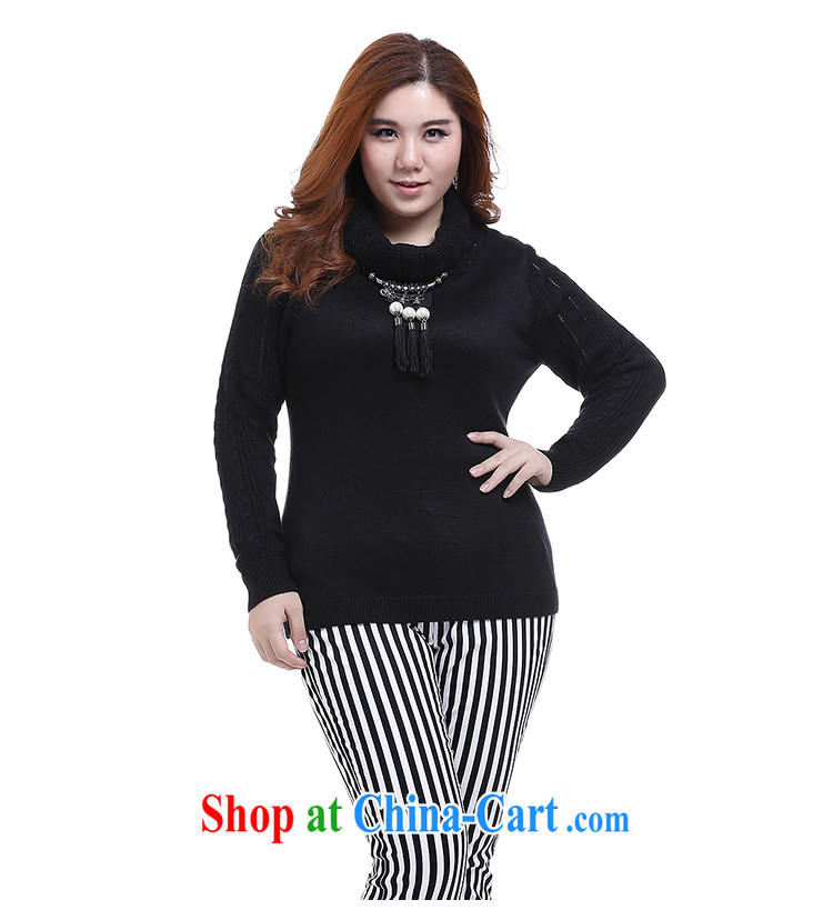 Slim Li-su 2014 autumn new, larger female leisure high-collar solid shirt sweater Q 6031 color blue XL pictures, price, brand platters! Elections are good character, the national distribution, so why buy now enjoy more preferential! Health