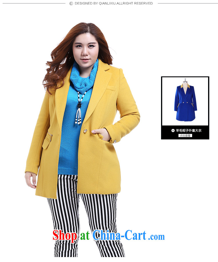 Slim Li-su 2014 autumn new, larger female leisure high-collar solid shirt sweater Q 6031 color blue XL pictures, price, brand platters! Elections are good character, the national distribution, so why buy now enjoy more preferential! Health