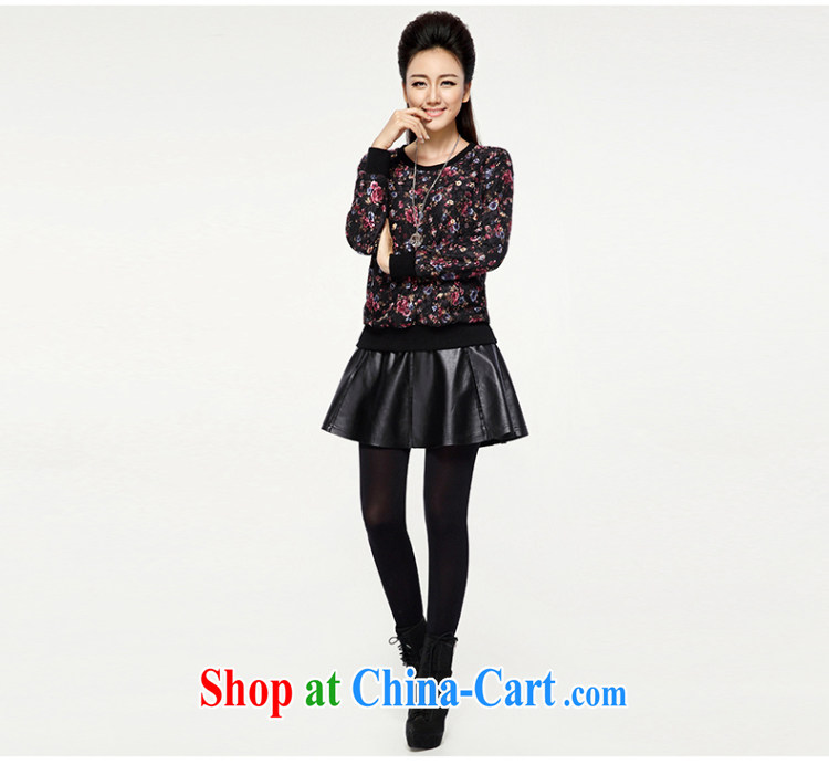 The Mak larger women 2014 winter clothing new thick mm stylish retro loose clothing, female head 944083058 black saffron 6 XL pictures, price, brand platters! Elections are good character, the national distribution, so why buy now enjoy more preferential! Health
