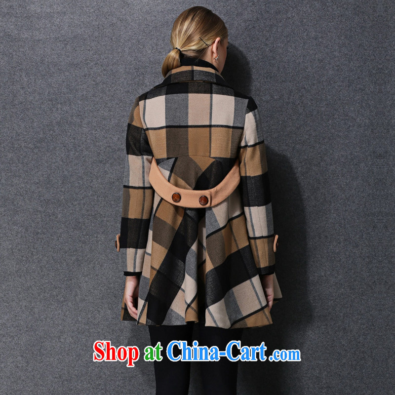 The silk, honey King, female thick MM graphics thin 2014 winter clothing relaxed beauty is a coat thick coat ZZ 1579 photo color 2XL (141 jack - 155 jack wear), the population, honey, and shopping on the Internet
