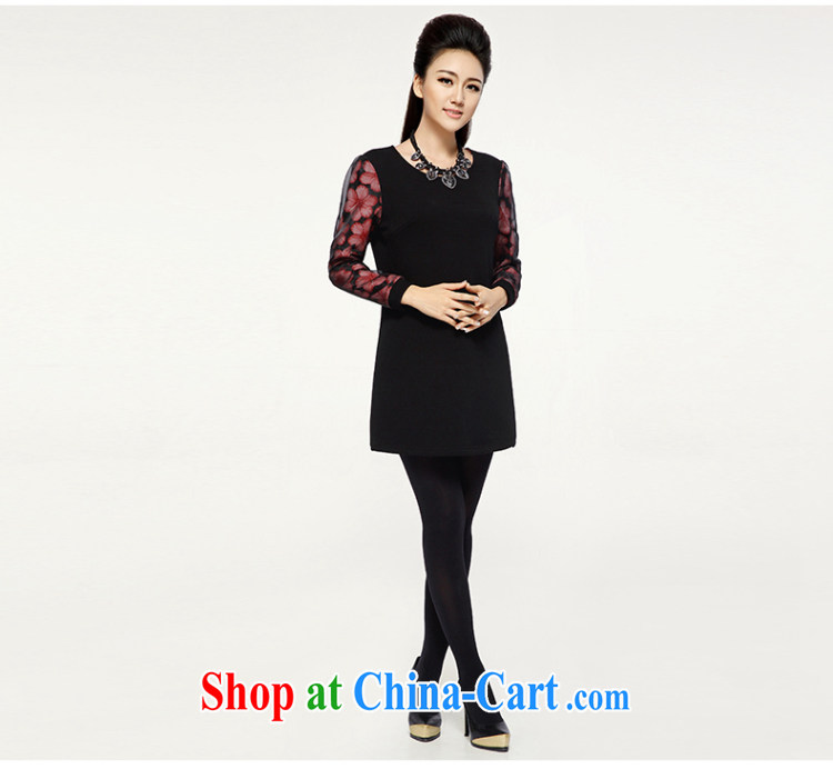 The Mak larger women 2014 winter clothing new thick mm stylish snow-woven cuff even long-sleeved clothing and skirt 944101658 black 2 XL pictures, price, brand platters! Elections are good character, the national distribution, so why buy now enjoy more preferential! Health