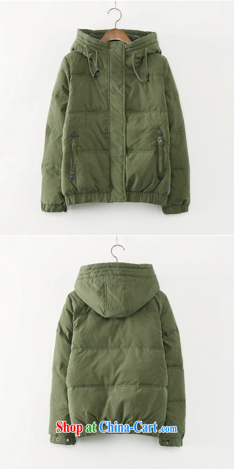 and snow-XL women MM thick winter clothing new 2014 Korean leisure students short jacket girls thick coat DMYD 1108 army green XL pictures, price, brand platters! Elections are good character, the national distribution, so why buy now enjoy more preferential! Health