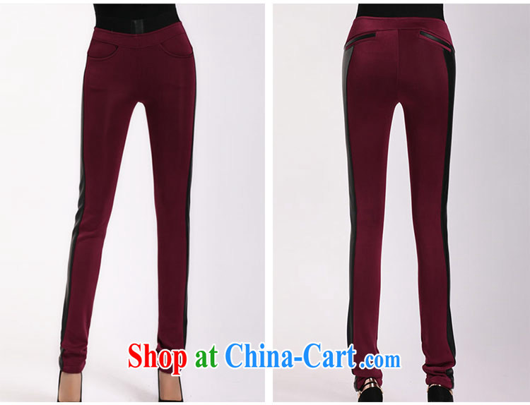 The honey variety, the female thick MM graphics thin Korean autumn with the lint-free cloth warm spell, stretch, high-waist castor pants women 8269 black XXXXXL pictures, price, brand platters! Elections are good character, the national distribution, so why buy now enjoy more preferential! Health