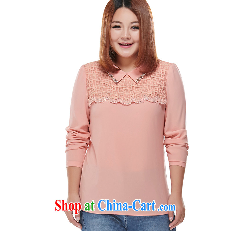 MSSHE XL shirt long-sleeved T-shirt pink 6XL, Susan Carroll, Ms Elsie Leung Chow (MSSHE), shopping on the Internet