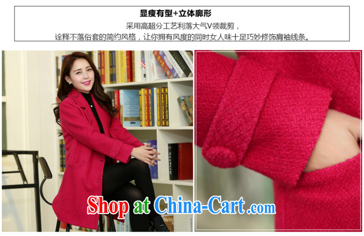 Staff of the fertilizer XL women mm thick 2014 autumn and winter with new beauty video thin hair coat? 5045 jacket of red 5 XL pictures, price, brand platters! Elections are good character, the national distribution, so why buy now enjoy more preferential! Health