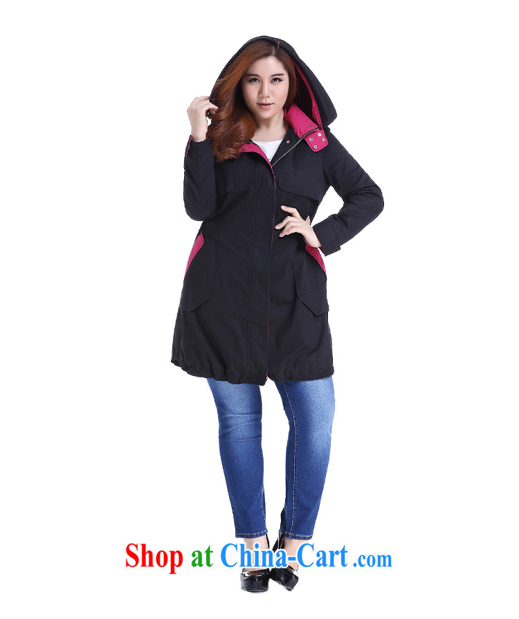 Slim Li-su 2014 autumn new, larger female British military wind chestnut cuff knocked color jacket Q 5865 rust red L pictures, price, brand platters! Elections are good character, the national distribution, so why buy now enjoy more preferential! Health