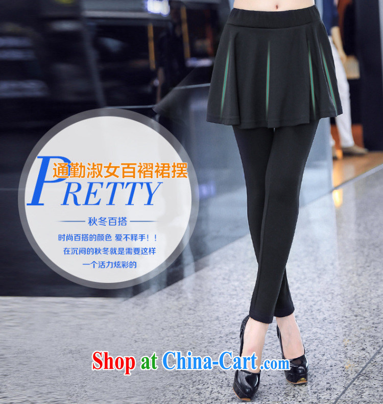 Morning 2015 will be new, larger female spring new, lint-free cloth with warm graphics thin elastic thick MM dress pants commuter lady 100 hem double-coat solid black pants 5 XL pictures, price, brand platters! Elections are good character, the national distribution, so why buy now enjoy more preferential! Health