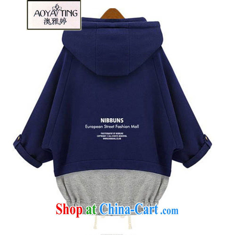 o Ya-ting 2014 autumn and winter clothing Korean version the code female bat sleeves cardigan sweater 319 blue 5 XL recommends that you 175 - 200 jack, O Ya-ting (aoyating), online shopping