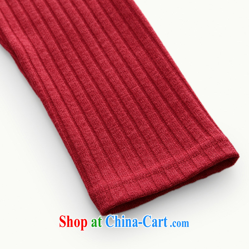 The Mak is the female 2014 winter clothes new expertise in mm long knitted T-shirt 944365101 red 6 XL, former Yugoslavia, Mak, and shopping on the Internet