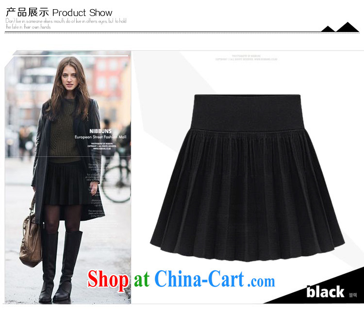Tang - the United States and Europe, women fall/winter new knitting the hem waist skirt Elastic waist skirts skirt solid female black/1475 XL 5 190 - 200 Jack left and right pictures, price, brand platters! Elections are good character, the national distribution, so why buy now enjoy more preferential! Health