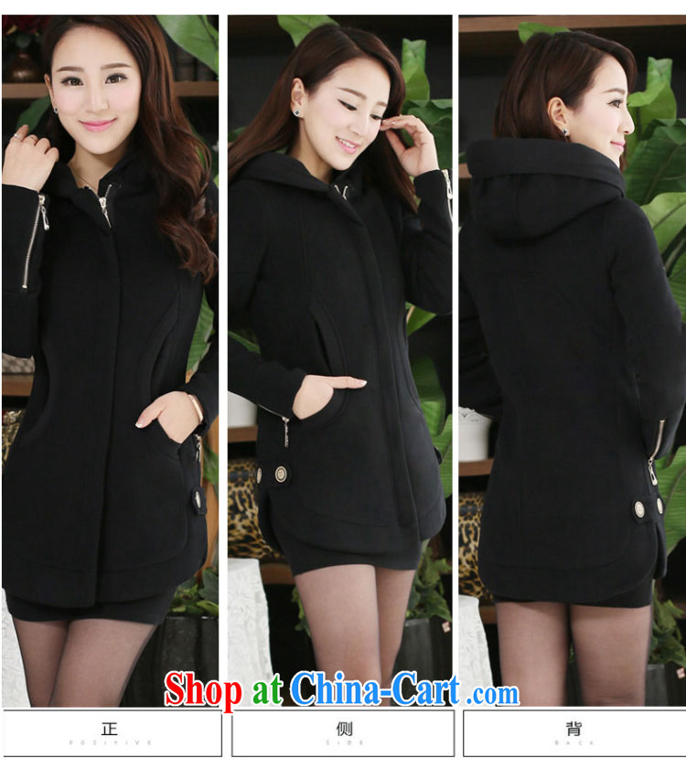 Morning would be the fat increase, female sweater jacket large thick mm 2015 spring south korea Zip Version 200 Jack long hoody woolen sweater sweater cardigan girls maroon and cotton, 6 XL (recommendations 185 - 205 jack) pictures, price, brand platters! Elections are good character, the national distribution, so why buy now enjoy more preferential! Health