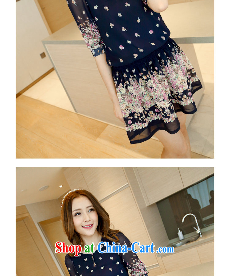 -summer 2015 installation of new, larger female idyllic wind waist floral sweet snow-woven dresses girls spring 5639 # 5639 blue XL pictures, price, brand platters! Elections are good character, the national distribution, so why buy now enjoy more preferential! Health