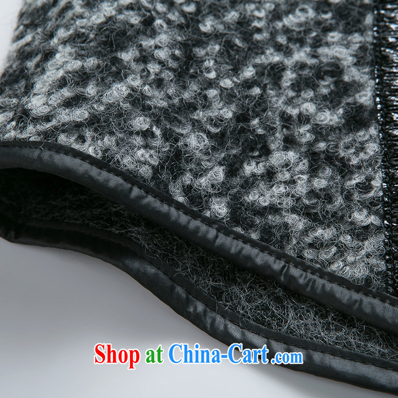 Water with new, larger female wool? windbreaker, long, 2014 Korean autumn and winter coat S DM 14 4028 new and 3 XL, water itself (SHUIMIAO), shopping on the Internet