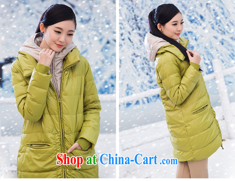 Water with thick mm larger women 2014 winter clothing Korean version on the thick jacket in women long S DO 14 4252 dark orange XXL pictures, price, brand platters! Elections are good character, the national distribution, so why buy now enjoy more preferential! Health