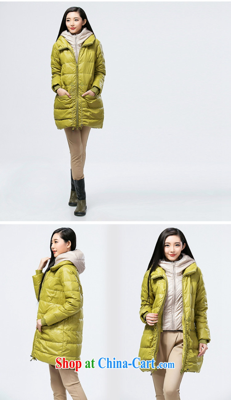 Water with thick mm larger women 2014 winter clothing Korean version on the thick jacket in women long S DO 14 4252 dark orange XXL pictures, price, brand platters! Elections are good character, the national distribution, so why buy now enjoy more preferential! Health