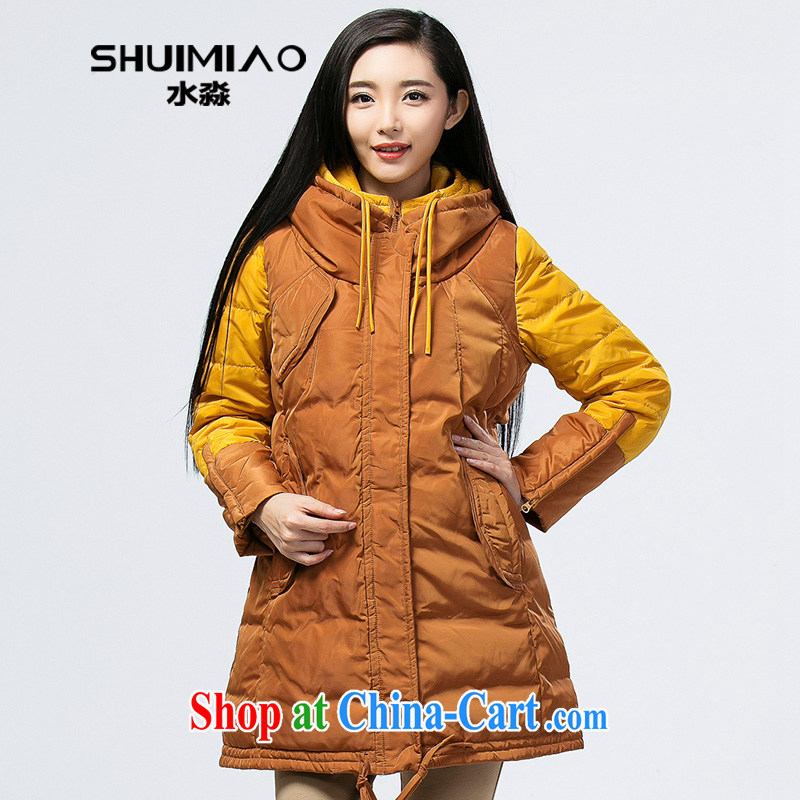 Water with king size Code women mm thick winter new, long, thick-cap on the jacket 14 S DQ 4240 Kim curry L