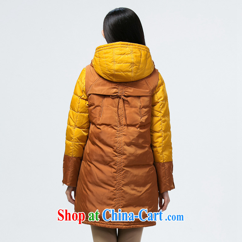 Water with king size Code women mm thick winter new, long, thick-cap on the jacket S DQ 14 4240, Kim and coffee L, water itself (SHUIMIAO), shopping on the Internet