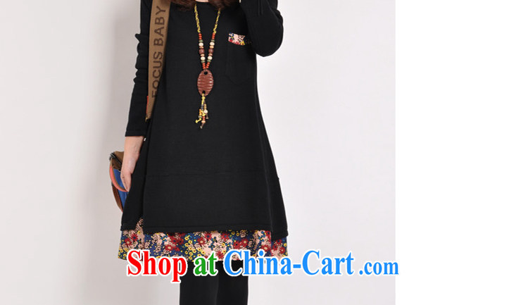 HIV/AIDS covered by autumn 2014 the new female Korean larger female floral stitching thick long-sleeved solid dresses DM 109 green XXL pictures, price, brand platters! Elections are good character, the national distribution, so why buy now enjoy more preferential! Health