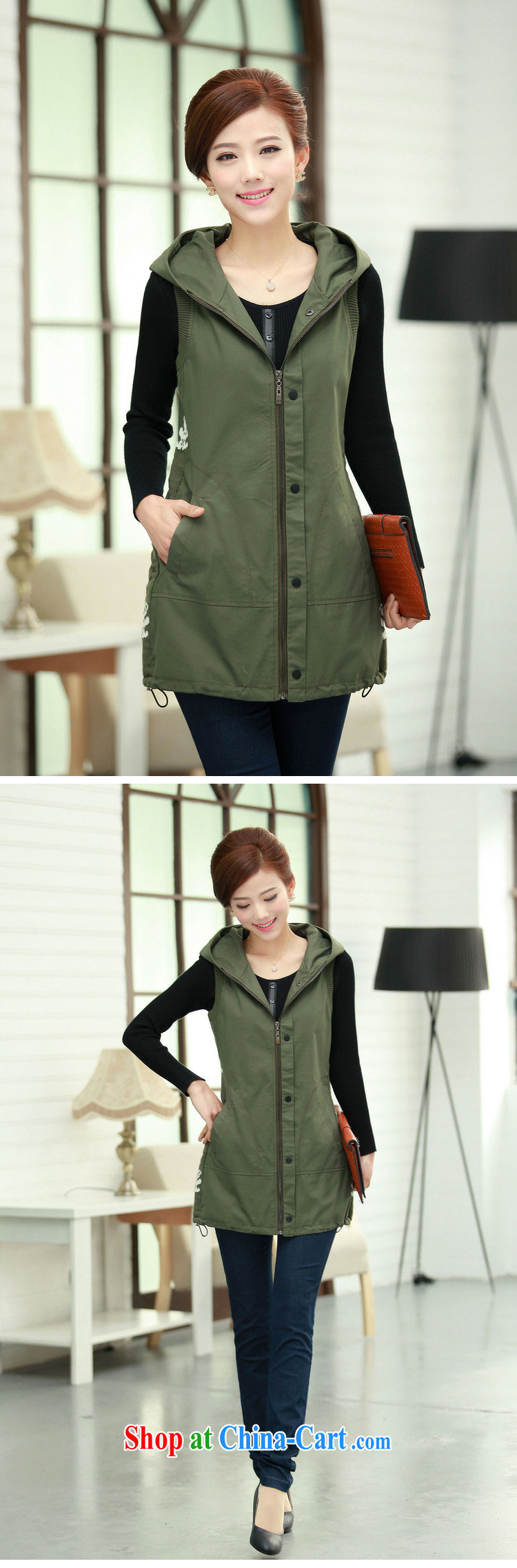 Pi-optimized Connie new spring beauty Korean version of the greater number of a female cotton, long wind jacket BW 09,820 green XXXL recommendations 150 - 165 Jack pictures, price, brand platters! Elections are good character, the national distribution, so why buy now enjoy more preferential! Health
