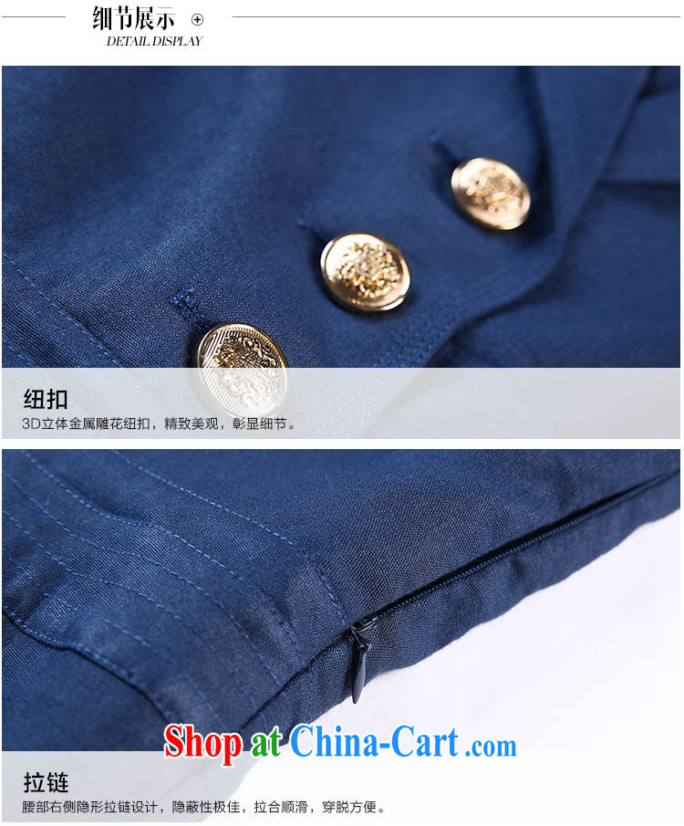 Slim Li Su-new, larger ladies sleeveless jacket lapel handsome A swing dresses Q 6218 card with 4 XL pictures, price, brand platters! Elections are good character, the national distribution, so why buy now enjoy more preferential! Health