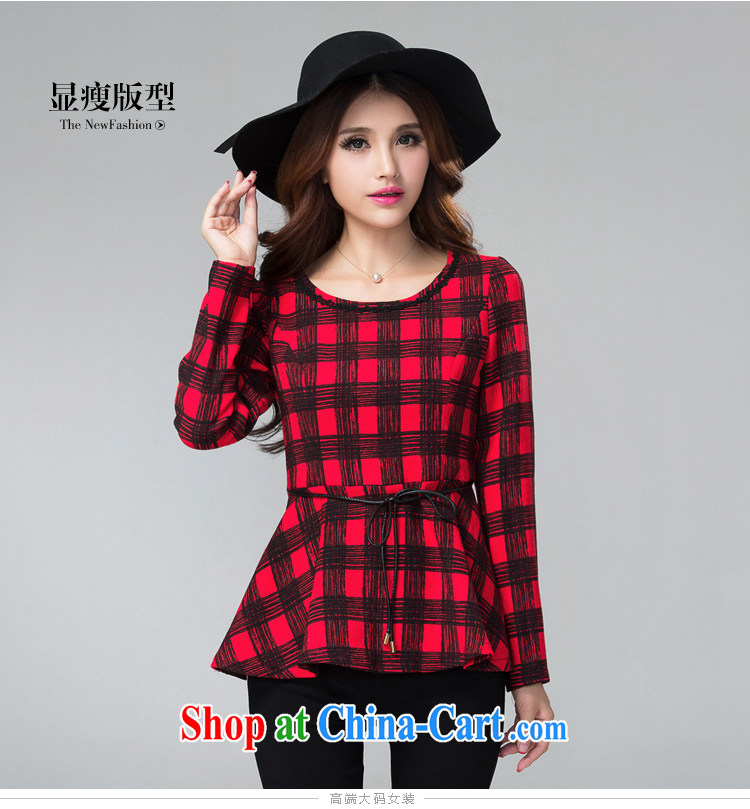 Cross-sectoral expertise provided MM autumn and winter, the larger female American classic checkered thick sister graphics thin long-sleeved shirt T number 2298 black 5 XL pictures, price, brand platters! Elections are good character, the national distribution, so why buy now enjoy more preferential! Health