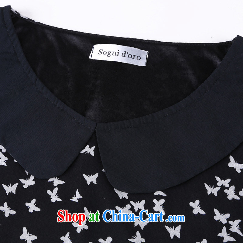 Elizabeth Anne flower, 2014 XL girls with thick mm summer short-sleeved baby snow for woven shirts graphics thin shirt T pension 6207 black 6 XL, Shani Flower (Sogni D'oro), online shopping