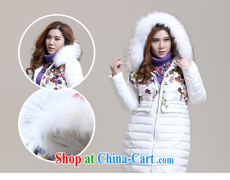 Slim LI Sau 2014 autumn and winter new larger female stylish stamp duty in cultivating long jacket coat Q 6110 pink 4 XL pictures, price, brand platters! Elections are good character, the national distribution, so why buy now enjoy more preferential! Health