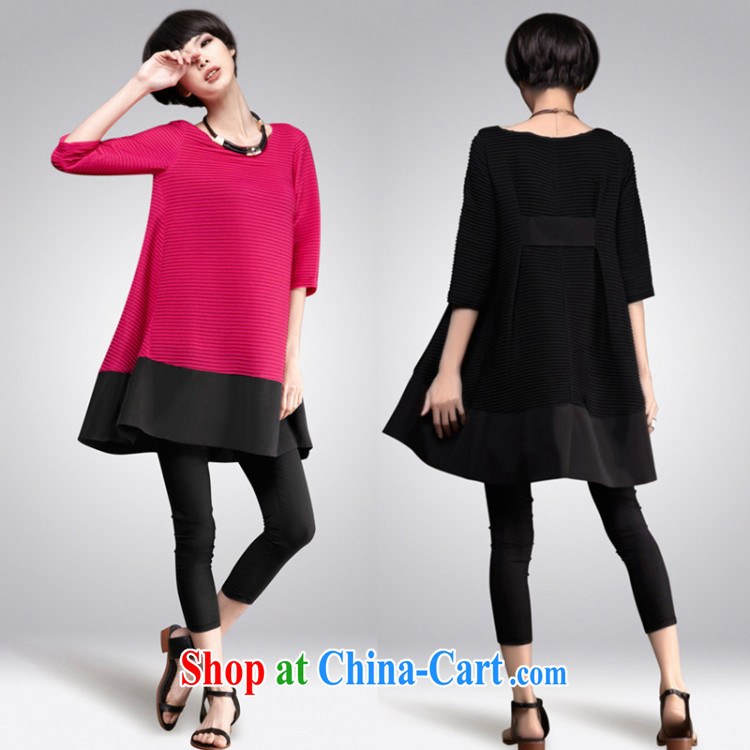 ZZ &FF spring 2015 the new section 100 hem loose dress, long, thick MM the code 7 cuffs fall and winter solid dress black S pictures, price, brand platters! Elections are good character, the national distribution, so why buy now enjoy more preferential! Health