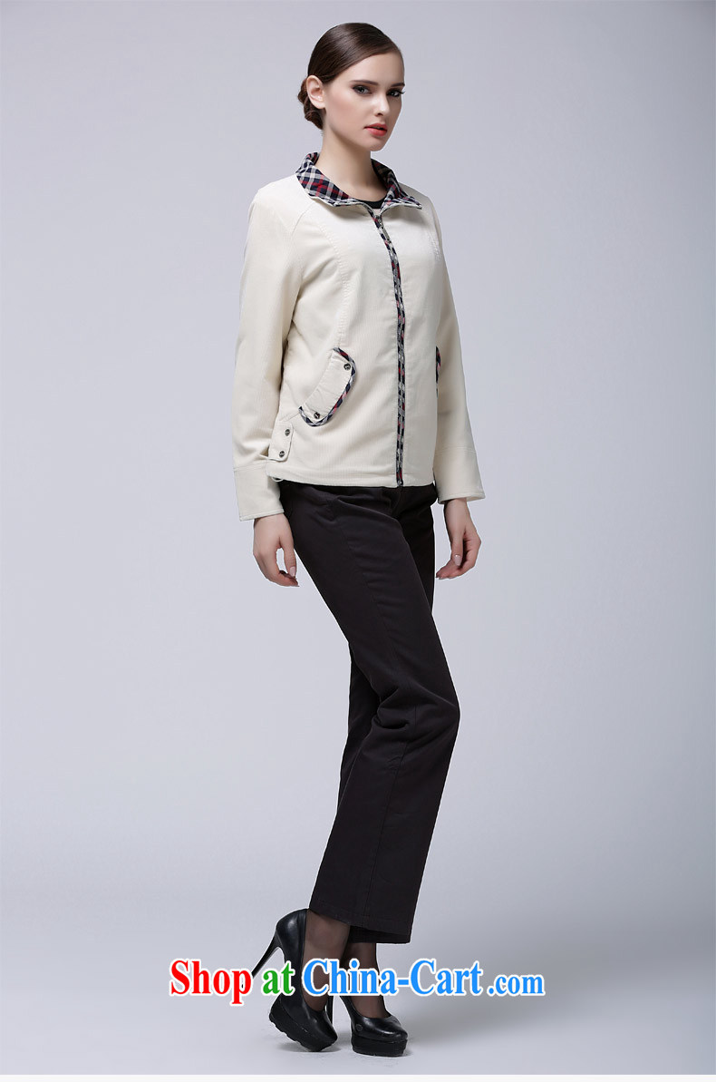 Milan in older women with autumn new jacket, corduroy collar, jacket mom with T-shirt WF 340,014 white XXXL pictures, price, brand platters! Elections are good character, the national distribution, so why buy now enjoy more preferential! Health