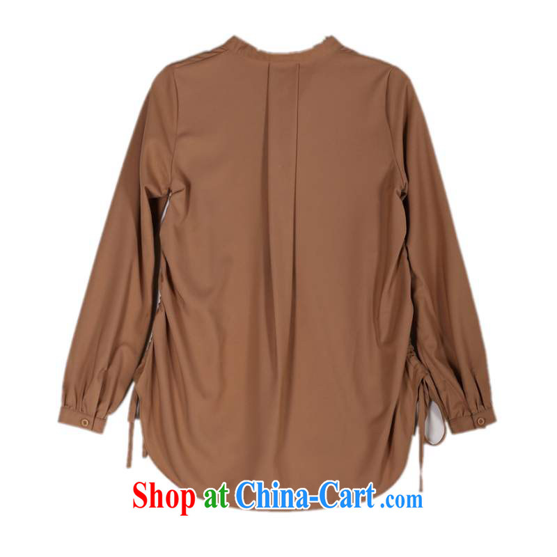 The delivery package as soon as possible by the fat increase, female shirt 2014 autumn the Korean version, for long-sleeved card its color shirt relaxed, graphics the color XL approximately 130 - 145 jack, land is still the garment, shopping on the Internet