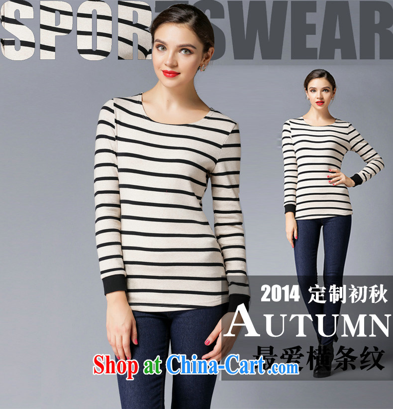 C . B .2,014 autumn and winter clothes new Korean Beauty loose video thin and thick and long-sleeved, long cotton lace thick solid shirt 3047 apricot XXXL pictures, price, brand platters! Elections are good character, the national distribution, so why buy now enjoy more preferential! Health