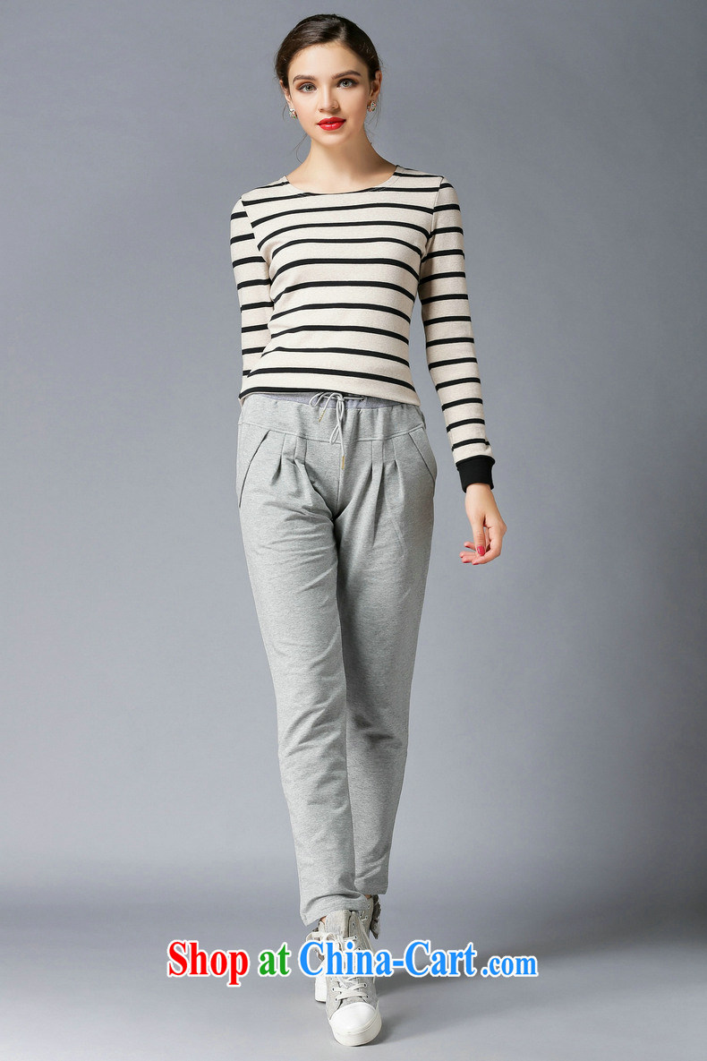 C . B .2,014 autumn and winter clothes new Korean Beauty loose video thin and thick and long-sleeved, long cotton lace thick solid shirt 3047 apricot XXXL pictures, price, brand platters! Elections are good character, the national distribution, so why buy now enjoy more preferential! Health