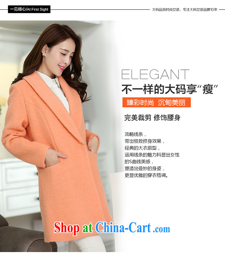 A leaf 2014 winter clothing New, and indeed increase the beauty, Hair coat so jacket girls orange XXXXXL pictures, price, brand platters! Elections are good character, the national distribution, so why buy now enjoy more preferential! Health