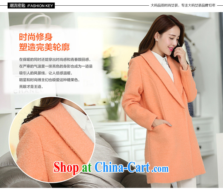 A leaf 2014 winter clothing New, and indeed increase the beauty, Hair coat so jacket girls orange XXXXXL pictures, price, brand platters! Elections are good character, the national distribution, so why buy now enjoy more preferential! Health