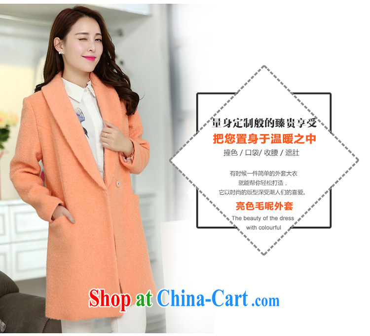 A leaf 2014 winter clothing New, and indeed increase the beauty, Hair coat so jacket girls orange XXXXXL pictures, price, brand platters! Elections are good character, the national distribution, so why buy now enjoy more preferential! Health