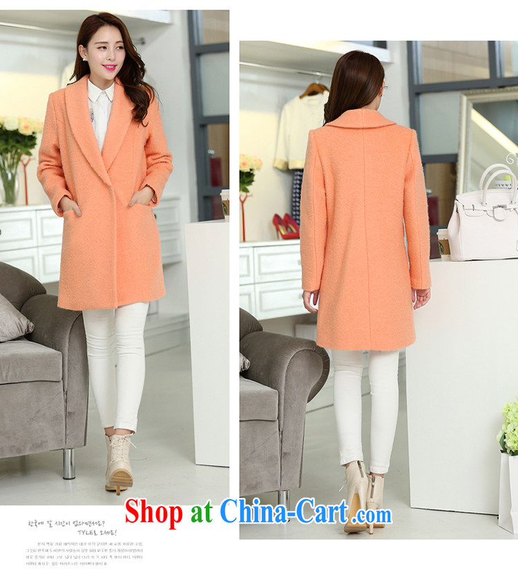 A leaf 2014 winter clothing New, and indeed increase the beauty, Hair coat so jacket girls orange XXXXXL pictures, price, brand platters! Elections are good character, the national distribution, so why buy now enjoy more preferential! Health