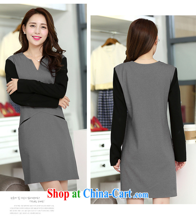 A leaf 2014 autumn and winter new and indeed increase Korean Beauty large code dress orange XXXXXL pictures, price, brand platters! Elections are good character, the national distribution, so why buy now enjoy more preferential! Health
