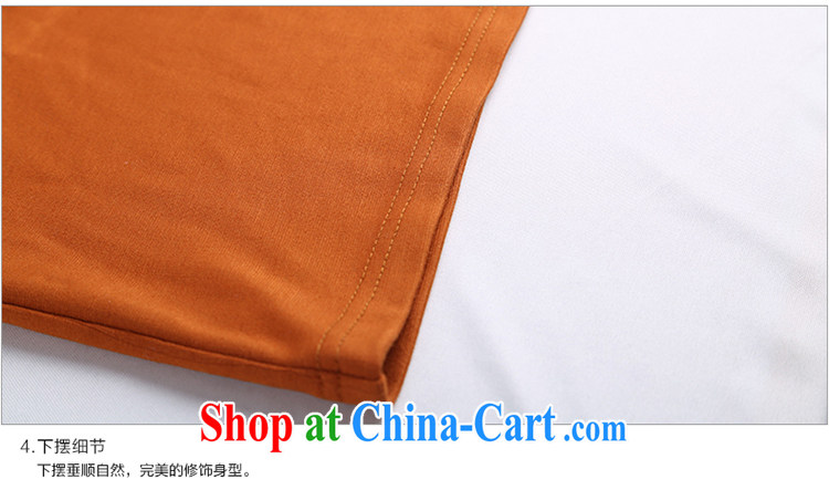 A leaf 2014 autumn and winter new and indeed increase Korean Beauty large code dress orange XXXXXL pictures, price, brand platters! Elections are good character, the national distribution, so why buy now enjoy more preferential! Health